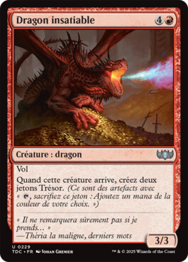 Dragon insatiable - Tarkir : la tempête des dragons Commander