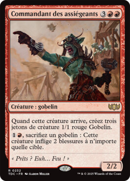 Commandant des assiégeants - Tarkir : la tempête des dragons Commander