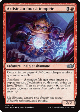 Artiste au four à tempête - Tarkir : la tempête des dragons Commander