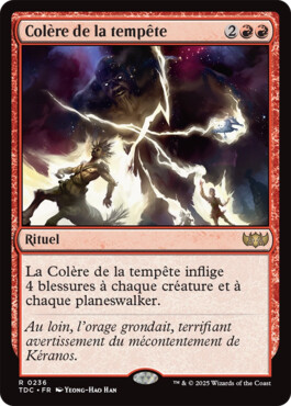 Colère de la tempête - Tarkir : la tempête des dragons Commander