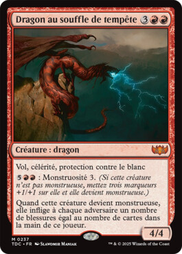 Dragon au souffle de tempête - Tarkir : la tempête des dragons Commander