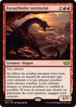 Escouflenfer territorial - Tarkir : la tempête des dragons Commander