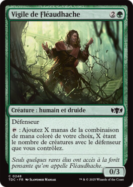 Vigile de Fléaudhache - Tarkir : la tempête des dragons Commander