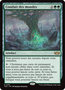 Conduit des mondes - Tarkir : la tempête des dragons Commander