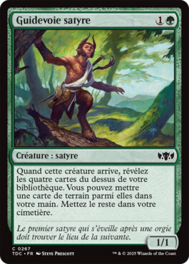 Guidevoie satyre - Tarkir : la tempête des dragons Commander
