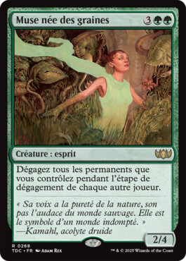 Muse née des graines - Tarkir : la tempête des dragons Commander