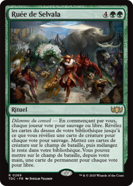 Ruée de Selvala - Tarkir : la tempête des dragons Commander