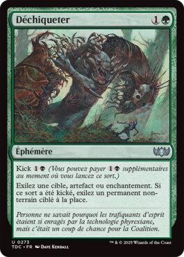 Déchiqueter - Tarkir : la tempête des dragons Commander