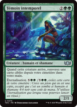 Témoin intemporel - Tarkir : la tempête des dragons Commander