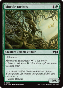 Mur de racines - Tarkir : la tempête des dragons Commander
