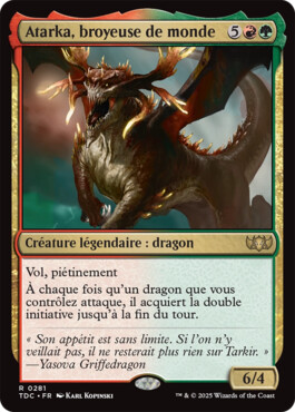 Atarka, broyeuse de monde - Tarkir : la tempête des dragons Commander