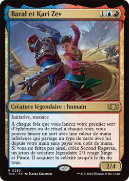 Baral et Kari Zev - Tarkir : la tempête des dragons Commander