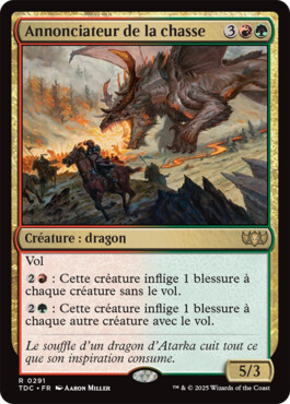Annonciateur de la chasse - Tarkir : la tempête des dragons Commander