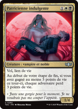 Patricienne indulgente - Tarkir : la tempête des dragons Commander