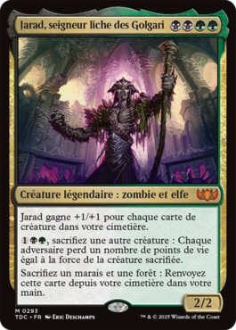 Jarad, seigneur liche des Golgari - Tarkir : la tempête des dragons Commander