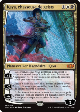 Kaya, chasseuse de geists - Tarkir : la tempête des dragons Commander