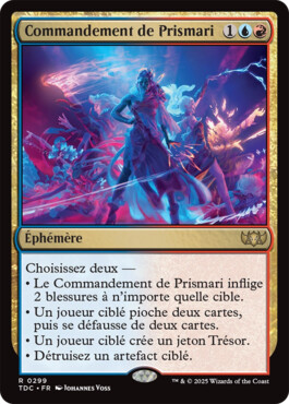 Commandement de Prismari - Tarkir : la tempête des dragons Commander
