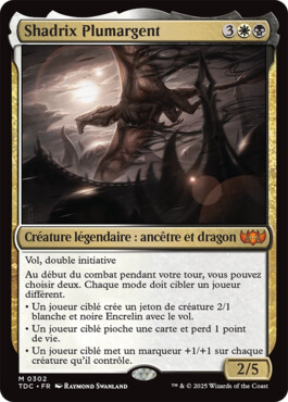 Shadrix Plumargent - Tarkir : la tempête des dragons Commander
