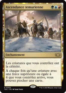 Ascendance temurienne - Tarkir : la tempête des dragons Commander