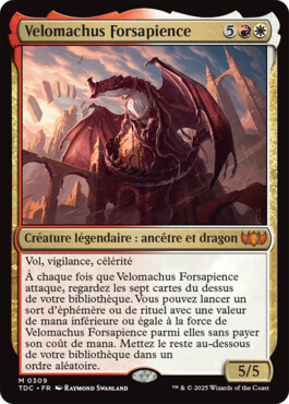 Velomachus Forsapience - Tarkir : la tempête des dragons Commander