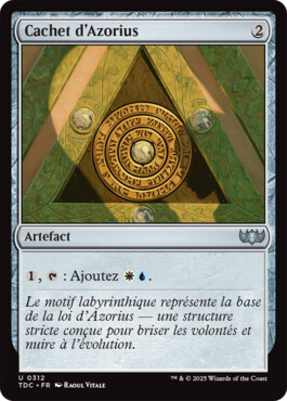 Cachet d'Azorius - Tarkir : la tempête des dragons Commander