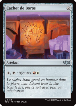 Cachet de Boros - Tarkir : la tempête des dragons Commander