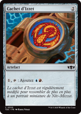 Cachet d'Izzet - Tarkir : la tempête des dragons Commander