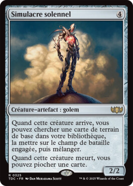 Simulacre solennel - Tarkir : la tempête des dragons Commander
