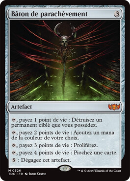Bâton de parachèvement - Tarkir : la tempête des dragons Commander