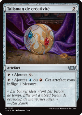 Talisman de créativité - Tarkir : la tempête des dragons Commander