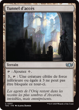 Tunnel d'accès - Tarkir : la tempête des dragons Commander