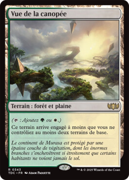 Vue de la canopée - Tarkir : la tempête des dragons Commander