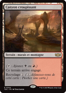 Canyon croupissant - Tarkir : la tempête des dragons Commander
