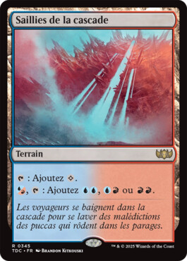 Saillies de la cascade - Tarkir : la tempête des dragons Commander