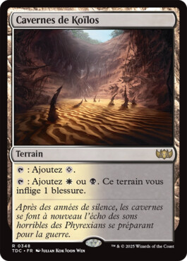 Cavernes de Koïlos - Tarkir : la tempête des dragons Commander