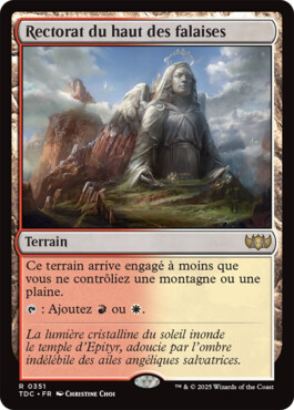 Rectorat du haut des falaises - Tarkir : la tempête des dragons Commander