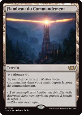 Flambeau du Commandement - Tarkir : la tempête des dragons Commander