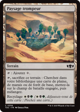 Paysage trompeur - Tarkir : la tempête des dragons Commander