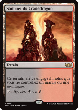 Sommet du Crânedragon - Tarkir : la tempête des dragons Commander