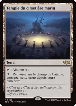 Temple du cimetière marin - Tarkir : la tempête des dragons Commander