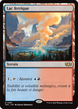 Lac ferrique - Tarkir : la tempête des dragons Commander