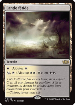 Lande fétide - Tarkir : la tempête des dragons Commander