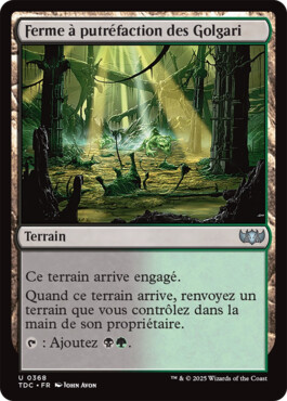 Ferme à putréfaction des Golgari - Tarkir : la tempête des dragons Commander