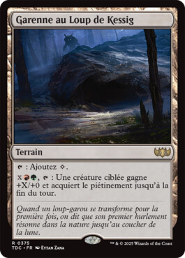 Garenne au Loup de Kessig - Tarkir : la tempête des dragons Commander