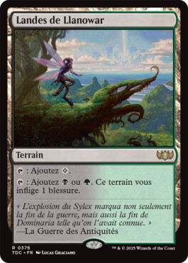 Landes de Llanowar - Tarkir : la tempête des dragons Commander