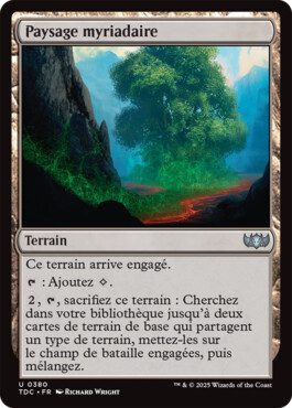 Paysage myriadaire - Tarkir : la tempête des dragons Commander