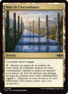 Voie de l'Ascendance - Tarkir : la tempête des dragons Commander