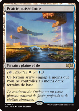 Prairie ruisselante - Tarkir : la tempête des dragons Commander