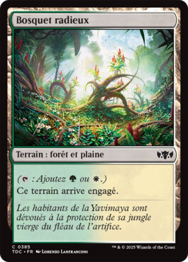 Bosquet radieux - Tarkir : la tempête des dragons Commander
