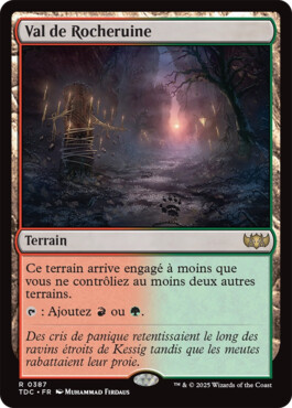 Val de Rocheruine - Tarkir : la tempête des dragons Commander